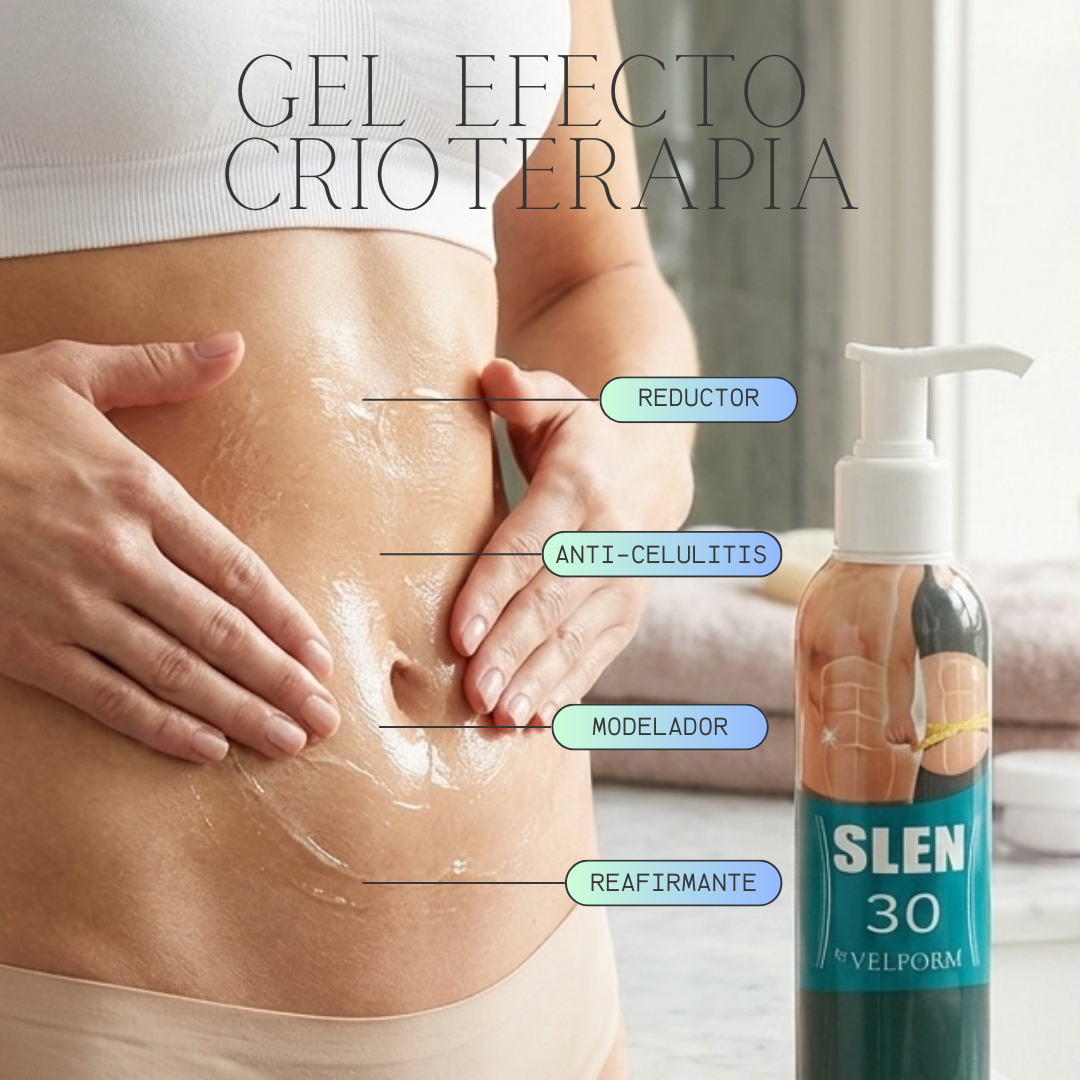 Gel Adelgazante Con Efecto Crioterapia